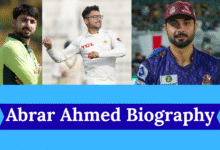 Abrar Ahmed Biography