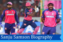 Sanju Samson Biography
